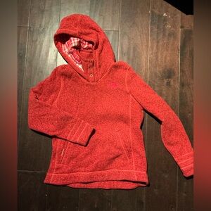 Red Hooded Sweatshirt The North Face
